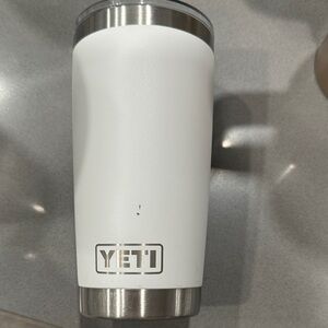 YETI Stainless Steel White Tumbler
